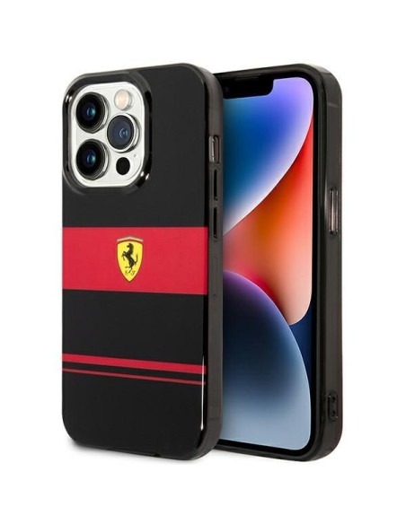 Ferrari IMD Combi Magsafe dėklas, skirtas iPhone 14 Pro Max - juodas Ferrari IMD Combi Magsafe dėklas, skirtas iPhone 14 Pro Max - juodas