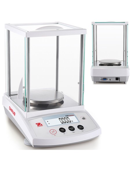 Laboratoriniai analitiniai svarstyklės su legalizavimu M precise LCD PR 120g / 0.1mg - OHAUS PR124M Laboratoriniai analitiniai svarstyklės su legalizavimu M precise LCD PR 120g / 0.1mg - OHAUS PR124M