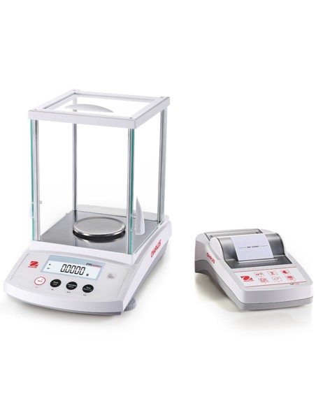 Laboratoriniai analitiniai svarstyklės su legalizavimu M precise LCD PR 120g / 0.1mg - OHAUS PR124M Laboratoriniai analitiniai svarstyklės su legalizavimu M precise LCD PR 120g / 0.1mg - OHAUS PR124M