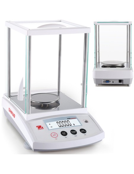 Laboratoriniai analitiniai svarstyklės su legalizavimu M Professional LCD PR 220g / 0.1mg - OHAUS PR224M Laboratoriniai analitiniai svarstyklės su legalizavimu M Professional LCD PR 220g / 0.1mg - OHAUS PR224M