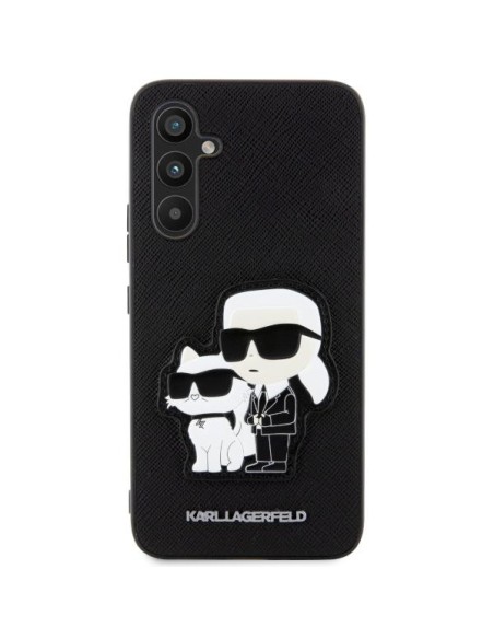 Karl Lagerfeld Saffiano Karl&Choupette dėklas Samsung Galaxy A34 5G - juodas Karl Lagerfeld Saffiano Karl&Choupette dėklas Samsung Galaxy A34 5G - juodas