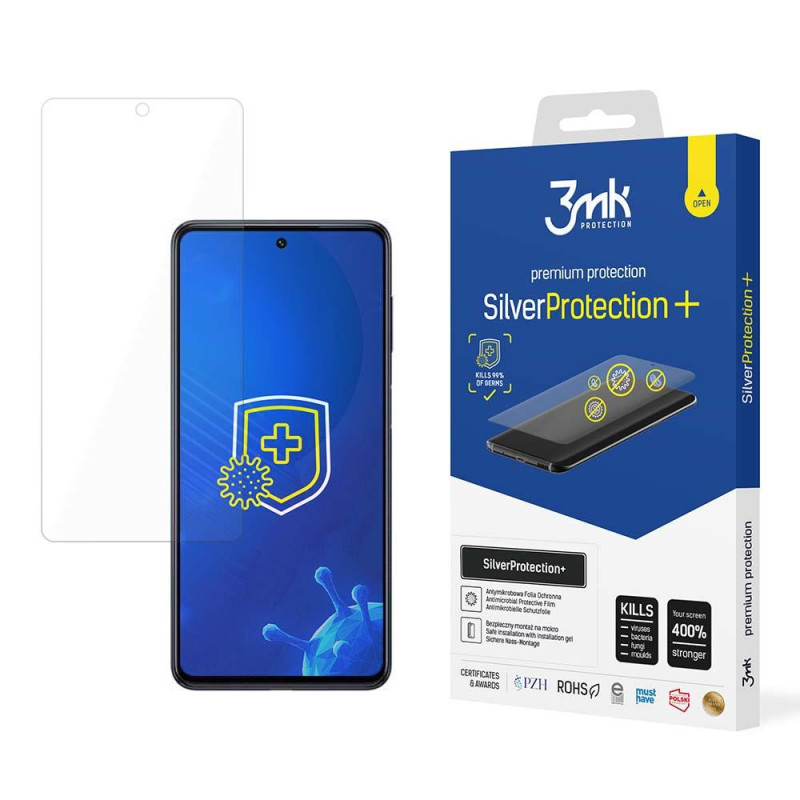3mk SilverProtection+ apsauginė folija, skirta Samsung Galaxy M54 3mk SilverProtection+ apsauginė folija, skirta Samsung Galaxy M54