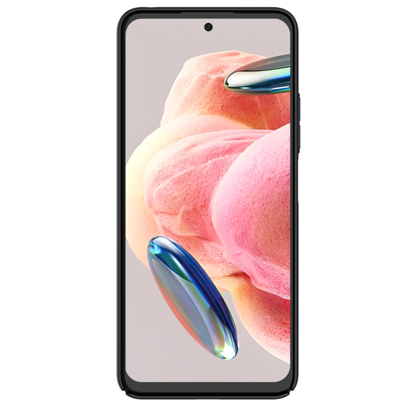 Xiaomi Redmi Note 12 Nillkin Super Frosted Shield šarvuotas dėklas – juodas