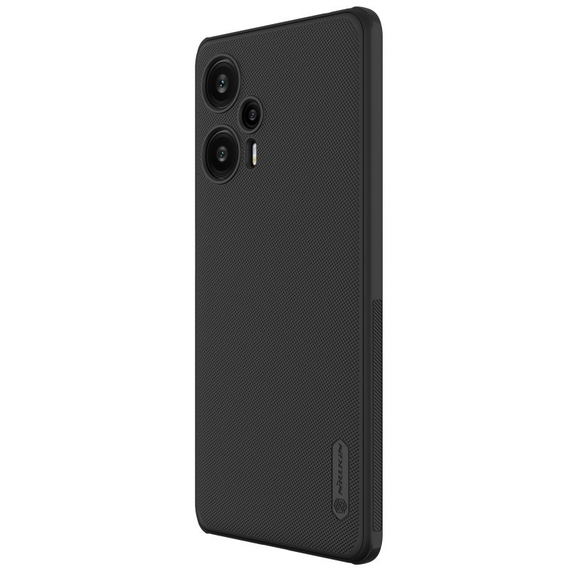 „Xiaomi Redmi Note 12 Turbo“ / „Xiaomi Poco F5 Armored Case Nillkin Super Frosted Shield Pro Armored Cover“ – juodas