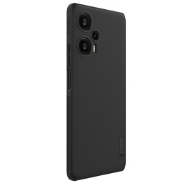 „Xiaomi Redmi Note 12 Turbo“ / „Xiaomi Poco F5 Armored Case Nillkin Super Frosted Shield Pro Armored Cover“ – juodas