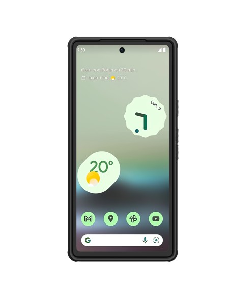„Google Pixel 7a“ šarvuotas dėklas Nillkin Super Frosted Shield Pro šarvuotas dangtelis – juodas „Google Pixel 7a“ šarvuotas dėklas Nillkin Super Frosted Shield Pro šarvuotas dangtelis – juodas