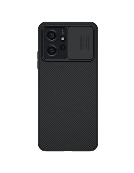 „Xiaomi Redmi Note 12 Armored Case“ su Nillkin CamShield dėklu – juodas „Xiaomi Redmi Note 12 Armored Case“ su Nillkin CamShield dėklu – juodas