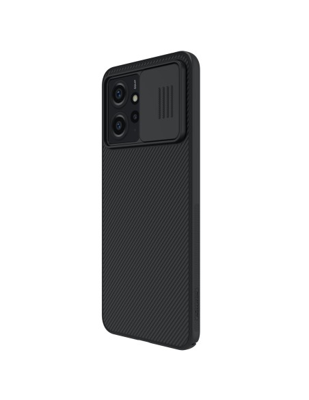 „Xiaomi Redmi Note 12 Armored Case“ su Nillkin CamShield dėklu – juodas „Xiaomi Redmi Note 12 Armored Case“ su Nillkin CamShield dėklu – juodas