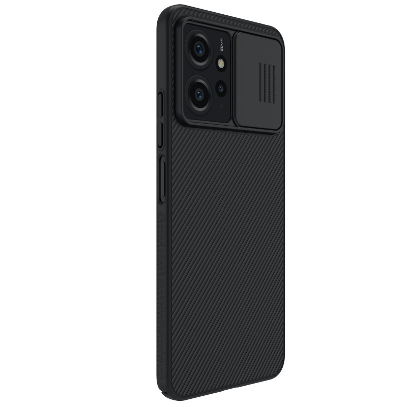 „Xiaomi Redmi Note 12 Armored Case“ su Nillkin CamShield dėklu – juodas