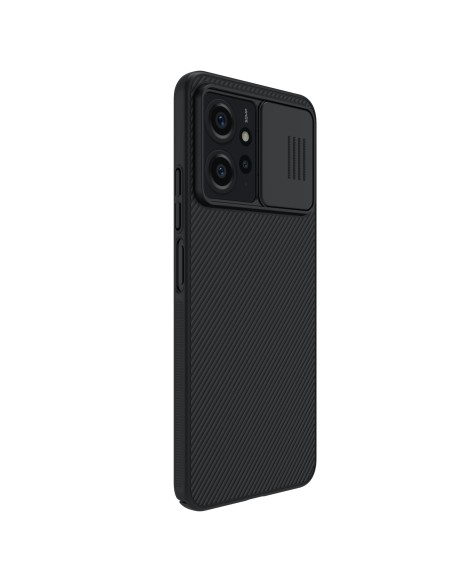„Xiaomi Redmi Note 12 Armored Case“ su Nillkin CamShield dėklu – juodas „Xiaomi Redmi Note 12 Armored Case“ su Nillkin CamShield dėklu – juodas