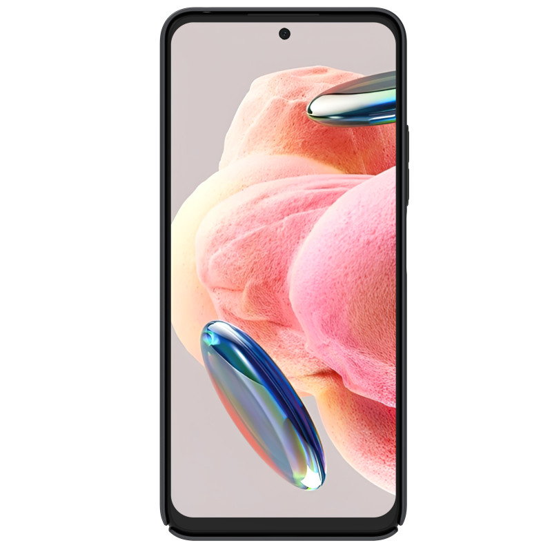 „Xiaomi Redmi Note 12 Armored Case“ su Nillkin CamShield dėklu – juodas