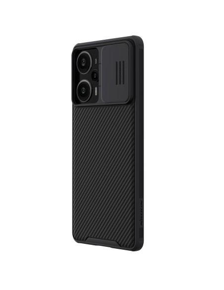„Xiaomi Redmi Note 12 Turbo“ / „Xiaomi Poco F5“ šarvuotas dėklas su Nillkin CamShield Pro dėklu – juodas