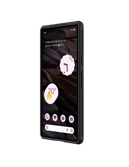Google Pixel 7a šarvuotas dėklas su Nillkin CamShield Pro Case – juodas Google Pixel 7a šarvuotas dėklas su Nillkin CamShield Pro Case – juodas