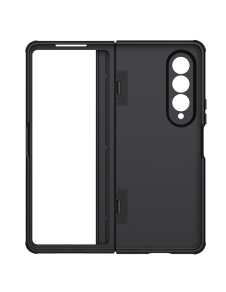 Samsung Galaxy Z Fold 4 Nillkin Super Frosted Shield šarvuotas dėklas - juodas Samsung Galaxy Z Fold 4 Nillkin Super Frosted Shield šarvuotas dėklas - juodas