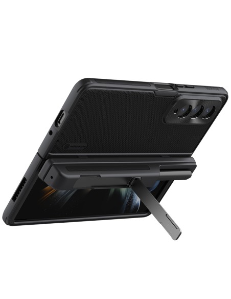 Samsung Galaxy Z Fold 4 Nillkin Super Frosted Shield šarvuotas dėklas - juodas Samsung Galaxy Z Fold 4 Nillkin Super Frosted Shield šarvuotas dėklas - juodas