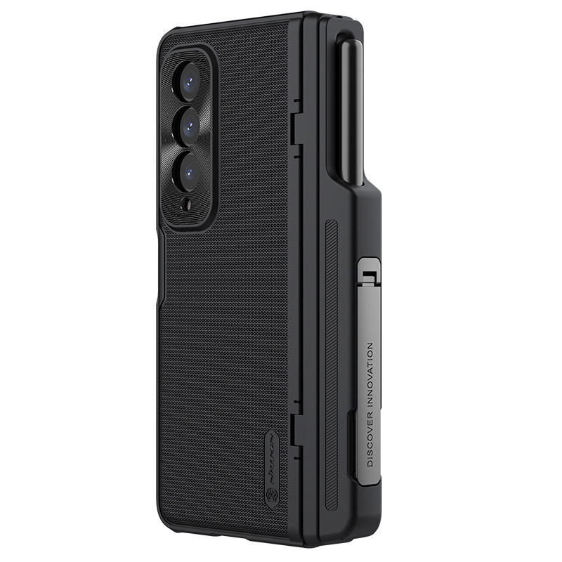 Samsung Galaxy Z Fold 4 Nillkin Super Frosted Shield šarvuotas dėklas - juodas