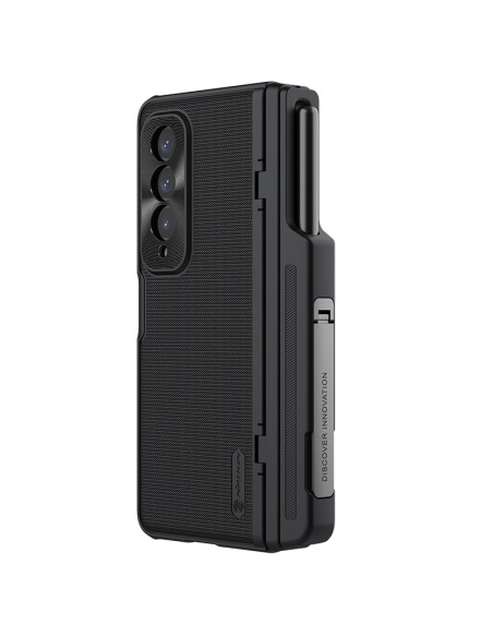 Samsung Galaxy Z Fold 4 Nillkin Super Frosted Shield šarvuotas dėklas - juodas Samsung Galaxy Z Fold 4 Nillkin Super Frosted Shield šarvuotas dėklas - juodas