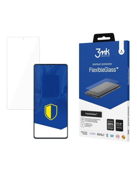 3mk FlexibleGlass™ hibridinis stiklas ant Poco F5 3mk FlexibleGlass™ hibridinis stiklas ant Poco F5