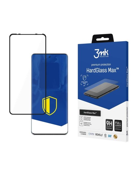 9H 3mk HardGlass Max™ stiklas „Xiaomi 12 Lite“. 9H 3mk HardGlass Max™ stiklas „Xiaomi 12 Lite“.