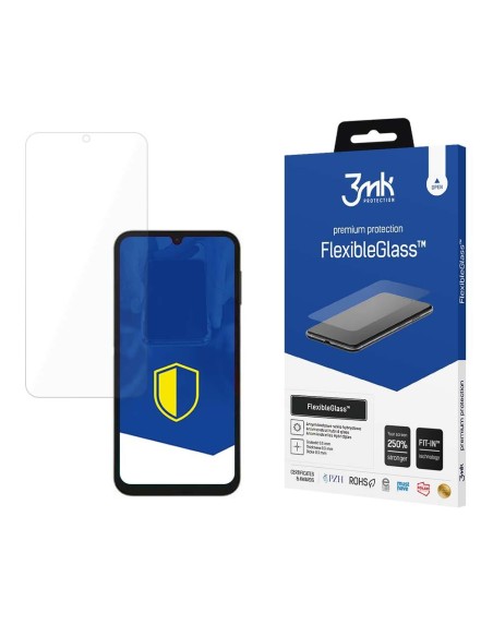 3mk FlexibleGlass™ hibridinis stiklas, skirtas Samsung Galaxy A24 4G 3mk FlexibleGlass™ hibridinis stiklas, skirtas Samsung Galaxy A24 4G