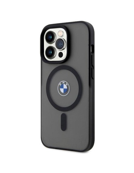 BMW Signature MagSafe dėklas iPhone 14 Pro - juodas BMW Signature MagSafe dėklas iPhone 14 Pro - juodas