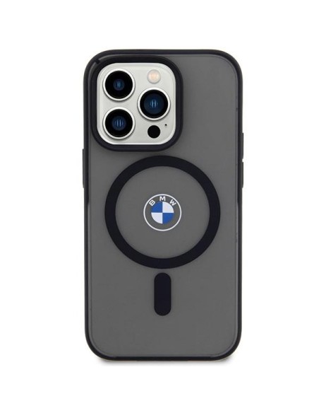 BMW Signature MagSafe dėklas iPhone 14 Pro - juodas BMW Signature MagSafe dėklas iPhone 14 Pro - juodas