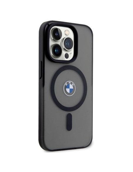 BMW Signature MagSafe dėklas iPhone 14 Pro - juodas BMW Signature MagSafe dėklas iPhone 14 Pro - juodas