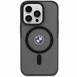 BMW Signature MagSafe dėklas iPhone 14 Plus - juodas