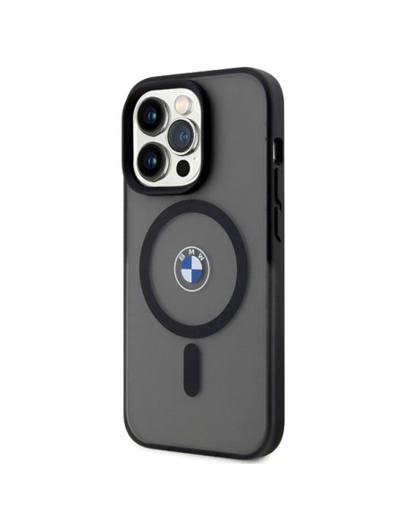 BMW Signature MagSafe dėklas iPhone 14 Pro Max - juodas BMW Signature MagSafe dėklas iPhone 14 Pro Max - juodas