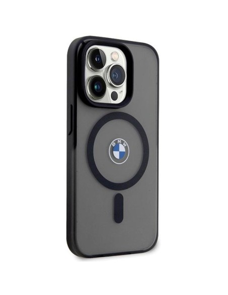 BMW Signature MagSafe dėklas iPhone 14 Pro Max - juodas BMW Signature MagSafe dėklas iPhone 14 Pro Max - juodas