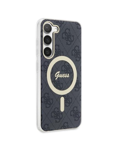 Guess 4G MagSafe dėklas Samsung Galaxy S23 - juodas Guess 4G MagSafe dėklas Samsung Galaxy S23 - juodas