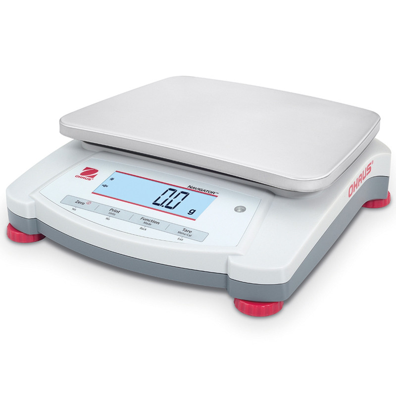 Laboratorinės svarstyklės techninės greitai tikslios NAVIGATOR NVT 6200g / 0.1g - OHAUS NVT6201