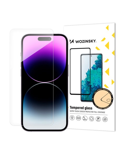 Wozinsky grūdintas stiklas, skirtas iPhone 15 Pro Wozinsky grūdintas stiklas, skirtas iPhone 15 Pro