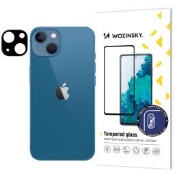 9H grūdintas stiklas iPhone 15 Plus Wozinsky Full Camera Glass - juodas
