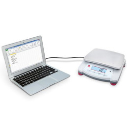 Tikslios techninės stalinės svarstyklės laboratorijai NAVIGATOR NVT 22000g / 1g - OHAUS NVT22000