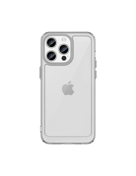 Sustiprintas dėklas su lanksčiu rėmeliu iPhone 15 Pro Outer Space - skaidrus Sustiprintas dėklas su lanksčiu rėmeliu iPhone 15 Pro Outer Space - skaidrus