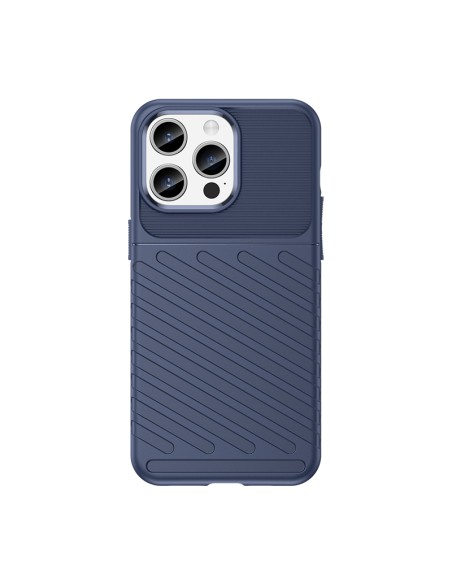 Šarvuotas iPhone 15 Pro Max Thunder Case – mėlynas