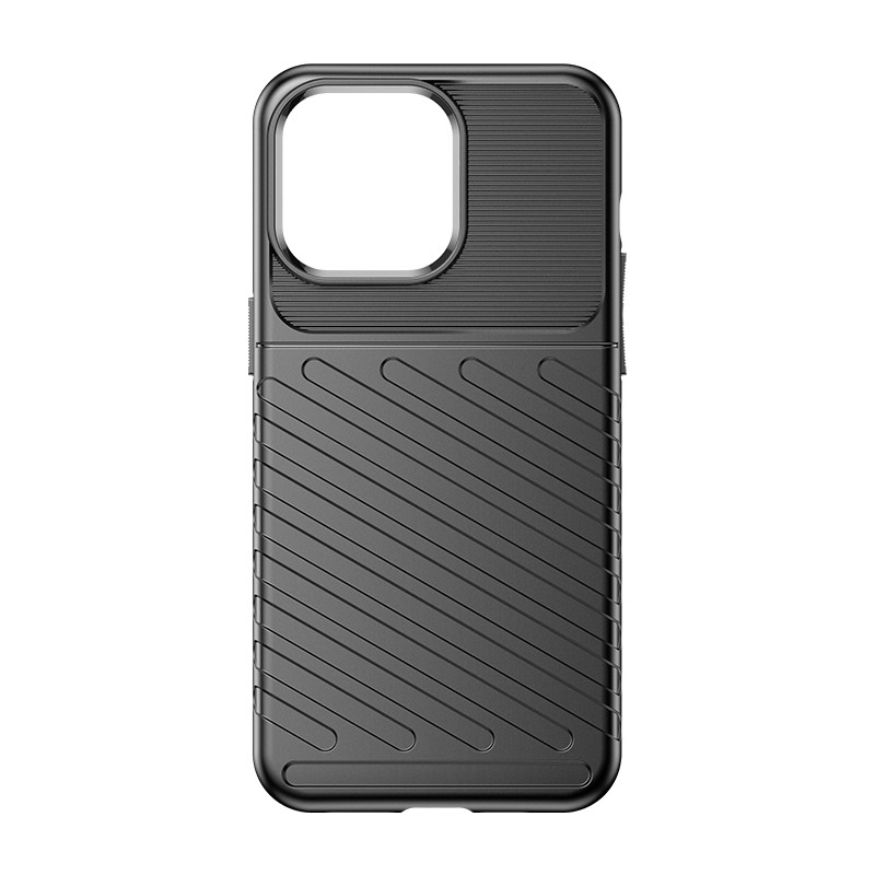 Šarvuotas iPhone 15 Pro Max Thunder Case – mėlynas