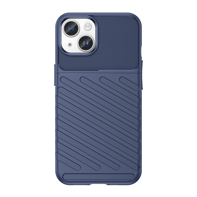 Šarvuotas iPhone 15 Plus Thunder Case – mėlynas