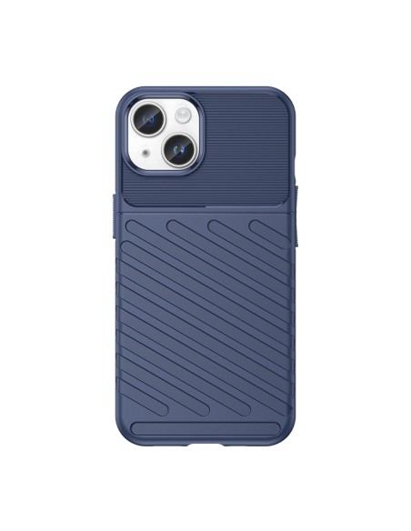 Šarvuotas iPhone 15 Plus Thunder Case – mėlynas Šarvuotas iPhone 15 Plus Thunder Case – mėlynas