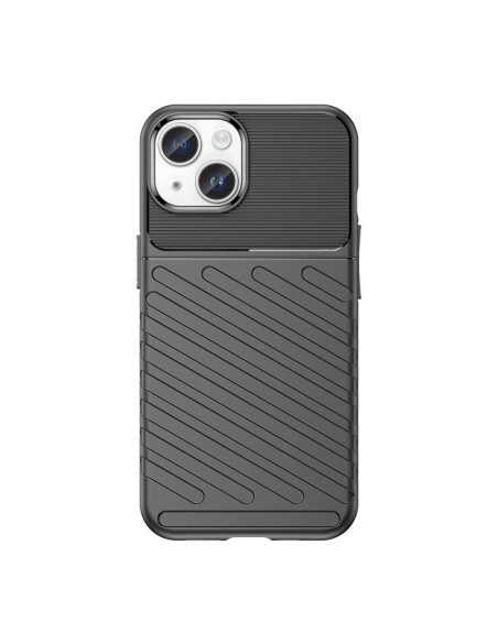 Šarvuotas iPhone 15 Plus Thunder Case – juodas