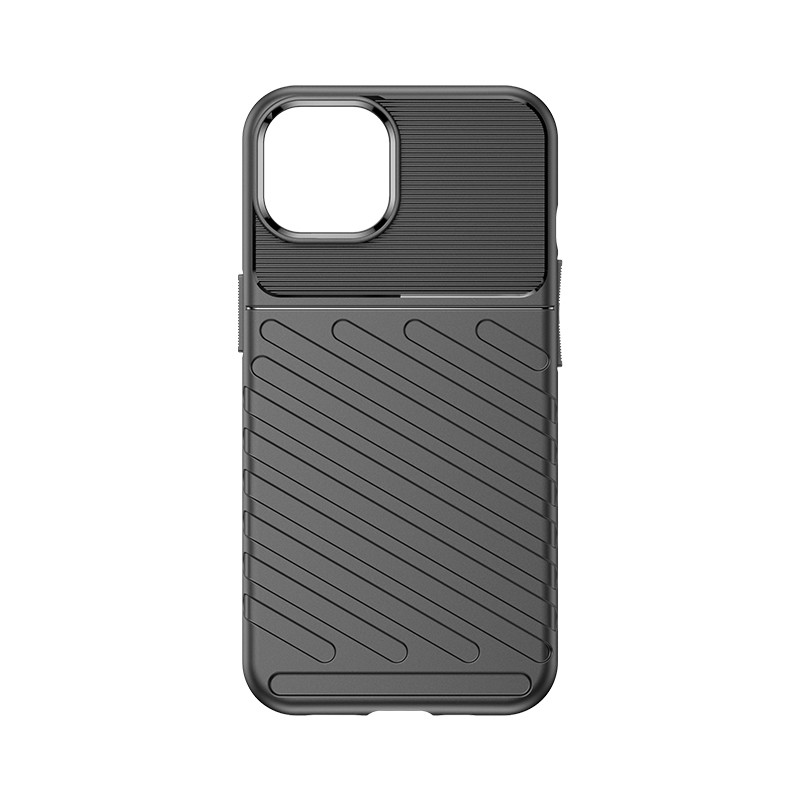 Šarvuotas iPhone 15 Plus Thunder Case – juodas