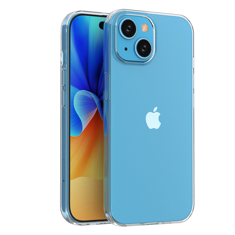 Lankstus Ultra Clear dėklas, skirtas iPhone 15 - skaidrus