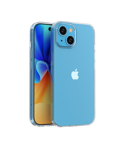 Lankstus Ultra Clear dėklas, skirtas iPhone 15 - skaidrus Lankstus Ultra Clear dėklas, skirtas iPhone 15 - skaidrus