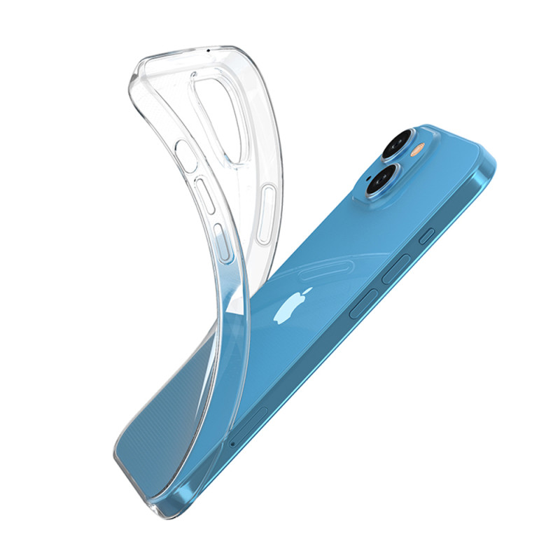 Lankstus Ultra Clear dėklas, skirtas iPhone 15 - skaidrus