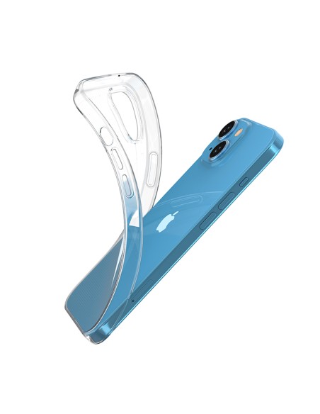 Lankstus Ultra Clear dėklas, skirtas iPhone 15 - skaidrus Lankstus Ultra Clear dėklas, skirtas iPhone 15 - skaidrus