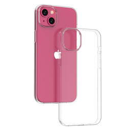 iPhone 15 Plus dėklas iš Ultra Clear serijos, skaidrus