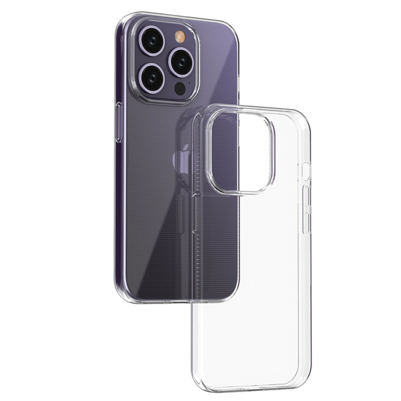 iPhone 15 Pro dėklas iš Ultra Clear serijos, skaidrus