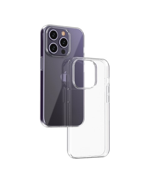 iPhone 15 Pro dėklas iš Ultra Clear serijos, skaidrus iPhone 15 Pro dėklas iš Ultra Clear serijos, skaidrus
