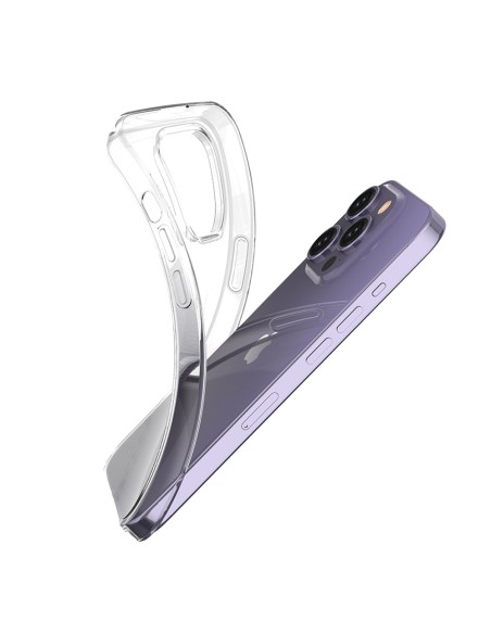 iPhone 15 Pro dėklas iš Ultra Clear serijos, skaidrus iPhone 15 Pro dėklas iš Ultra Clear serijos, skaidrus